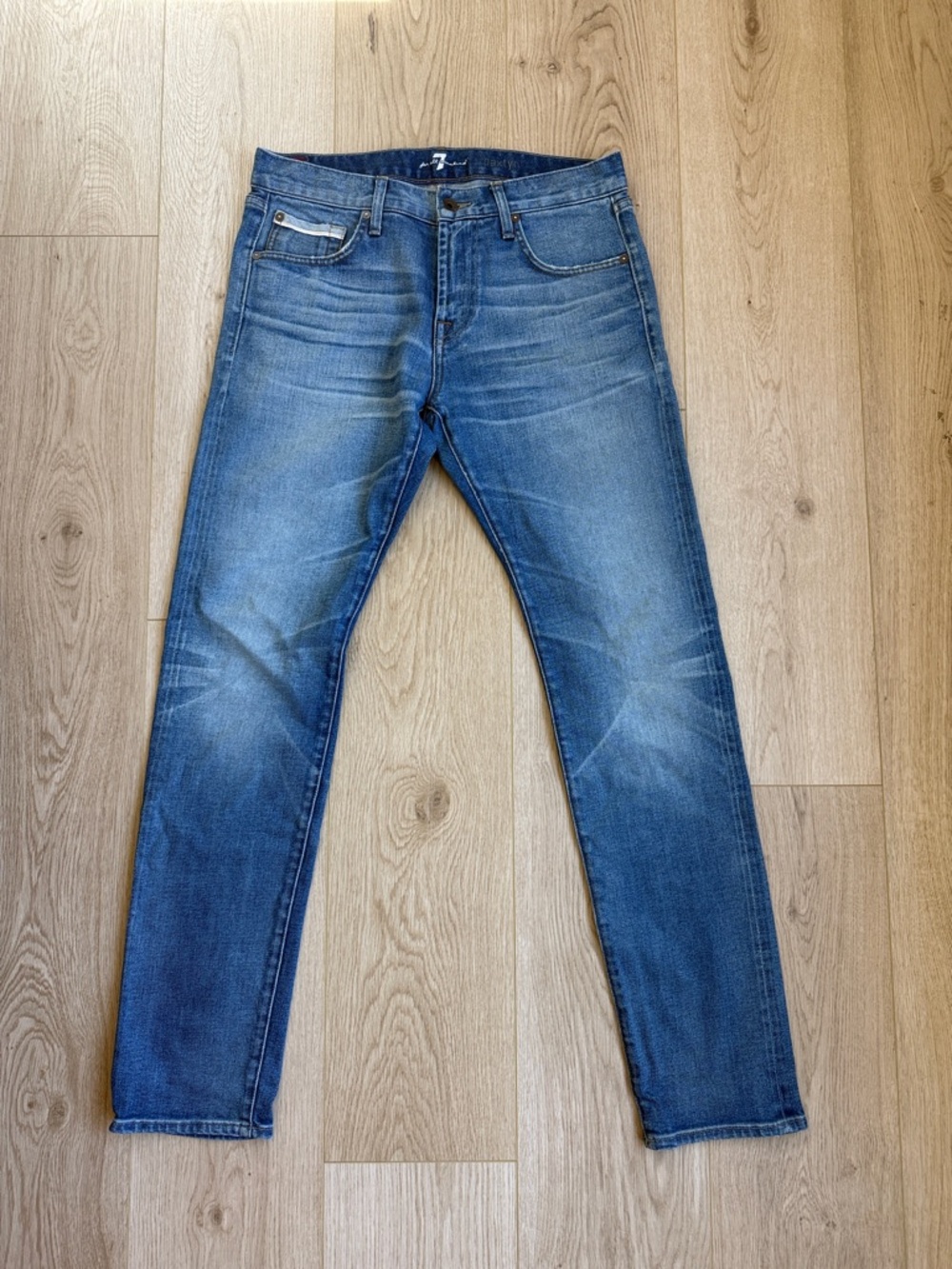 7 for all Mankind Paxtyn Blue Men's Jeans